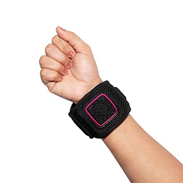 Cooling Wristband with Instant Relief from Hot Flashes, Menopause Bracelet   Helps Improve Sleep   Lightweight, Portable &amp; Rechargeable   Easy to Wear with One-Touch Operation