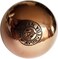 Copper Ball. Copper Metal Ball, Bring Integrity and Clear Thinking with Natural Energy and Meditation Crytal Sphare, Get Mental Agility Grounding Movement Therapy - 1.1 inches