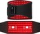 Cordless Rechargeable Red Light Therapy Belt for Body, Wireless Wearable Pulse Infrared Light Therapy Device with 3 Level Quiet Massage &amp; Vibration, 6 Level Heating for Muscle, Back, Joint Pain Relief