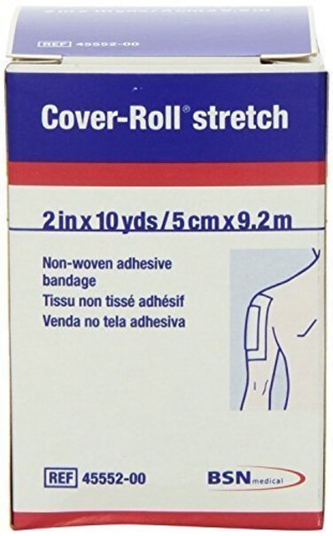 Cover-Roll Stretch - 2" x 10 Yards - Hypoallergenic (2 Pack)