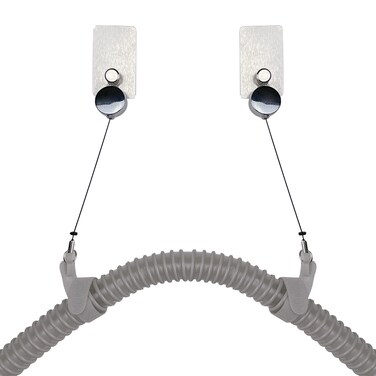CPAP Hose Holder for Bed CPAP Tube Hanger with Retracting Reel Increased Range of Motion CPAP Supplies for Resmed Respironics and More