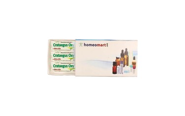 Crataegus Oxyacantha Homeopathy Pellets (Pills) in 6C Potency, Pack of 3