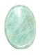 crystalmiracle Beautiful Black Agate Worry Stone Positive Energy Crystal Healing Thumb Stone for Reiki Protective Meditation Feng Shui Gifts for Men Women