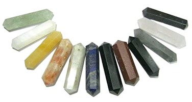 crystalmiracle Powerful Set of Ten Double TERMINATED Points Crystal Healing Men Women Gift Reiki FENG Shui Health Wealth Meditation Peace Prosperity Spiritual Metaphysical Gemstone Calm