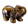 CrystalTears 2" Tiger Eye Crystal Gemstone Elephant Figurine Hand Carved Reiki Healing Crystals Pocket Gemstones Elephant Statue for Meditation Peace Protective Home Office Decor