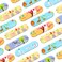 Cute Bandages 100 Count Water Resistant Breathable Bandages Cute Cartoon Adhesive First Aid for Kids Children