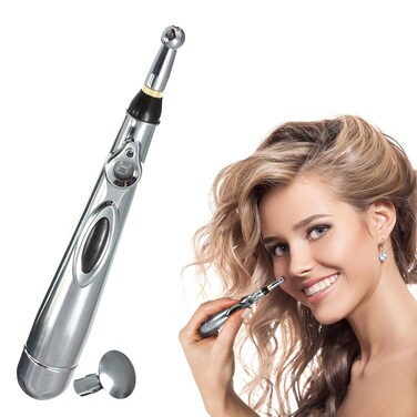 DANGSHAN Acupuncture Pen, Electronic Acupuncture Pen   Pain Relief Therapy   Meridian Energy Pulse Massage Pen   Powerful Meridian Energy Pen Relief Pain Tools