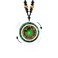 Day Day Up Orgonite Necklace - Sri Yantra Rotatable Pendant For Anti Stress Anxiety &amp; Meditation - Malachite And Tiger Stone For Spiritual Healing &amp; Positive Energy