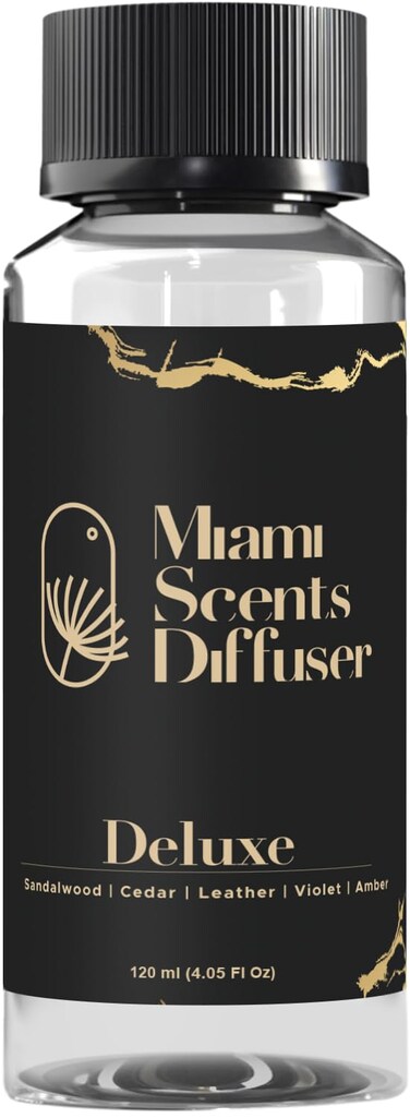 Deluxe Scent Inspired by Hyde's Hotel 4 Fl Oz - 120 ml Essential Oils Aroma for Home Office Diffuser Luxury Fragance Refill Aromatherapy Fresh Blend of Amber, Violet, Cedar, Leather and Sandalwood.