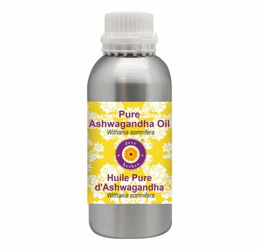 Deve Herbes Pure Ashwagandha Oil (Withania somnifera) 630ml (21 oz)