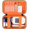 Diabetic Supplies Hard Case Diabetic Supply Organizer Bag Carrying Case for Diabetes Testing Kit Blood Glucose Monitor with Blood Sugar Glucometer Test Strips Lancing Device Lancets, Black