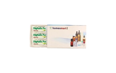 Digitalis Purpurea Homeopathy Pellets (Pills) in 6C Potency, Pack of 3