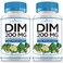 DIM Supplement 200mg - DIM Diindolylmethane Plus BioPerine - Estrogen Balance, Hormone Menopause Relief, Acne Treatment, Vegan - 120 Count