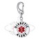 Divoti Diabetic Alert Bag Tag 1.25" - with Quick Clip   Pre-Engraved Stainless Steel Dual-Sided   Bold Lettering