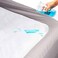 DMI Waterproof Sheet, Mattress Protector and Cover, Reversible, Flat Fit, White, 36 x 72
