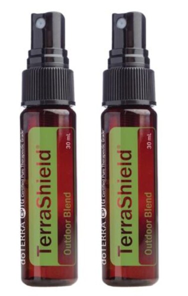 doTERRA Terrashield Essential Oil Outdoor Blend Spray - 30ml(2 Pack)