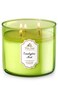 Dpnamron Bath &amp; Body Works White Barn Eucalyptus Mint Scented 3 Wick Candle 14.5 oz./411 g