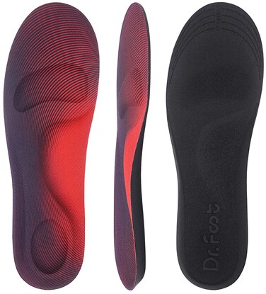 Dr. Foot's Arch Support Insoles, Relief from Plantar Fasciitis, Metatarsal and Heel Pain, Foot Pain (Medium(Women's 6-10/ Men's 5-8))