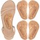 Dr. Foot's Arch Support Shoe Inserts for Flat Feet, Plantar Fasciitis, Adhesive Arch Pads for Relieve Pain for Women &amp; Men (Cork)