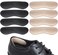 Dr. Foot's Heel Grips Liner Insert for Shoes Too Big, Shoe Inserts Liners for Loose Shoes, Preventing Heel Slipping, Rubbing, Non-Slip (Beige &amp; Black)