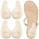 Dr. Foot's Supination Insoles &amp; Overpronation Insoles, Medial &amp; Lateral Heel Cups for Foot Alignment, Knee Pain, Bow Legs, Osteoarthritis