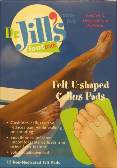 Dr. Jills Felt"U"-Shaped Callus Pads