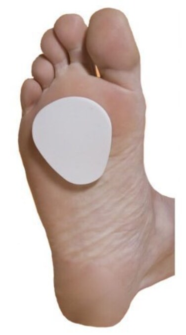 Dr. Jill's Foot, Metatarsal Pad, 1/8 Felt, 10 Pads