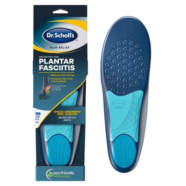 Dr. Scholl's Plantar Fasciitis Pain Relief Orthotics for Men's Trim to Fit: 8-13 (Pack of 12)