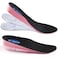 Dr. Shoesert 3-Layer Adjustable Height Increase Insoles, 3/4 Length Shock Absorption Cushion Heel Lift Inserts