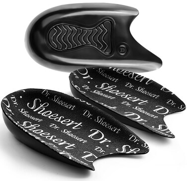 Dr. Shoesert Heel Cups Cushion for Achilles Tendonitis, Heel Spurs and Plantar Fasciitis, Shock Absorption Orthotic Inserts Heel Pain Relief for Men and Women