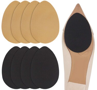 Dr. Shoesert Non-Slip Shoes Pads Adhesive Shoe Sole Protectors, High Heels Anti-Slip Shoe Grips