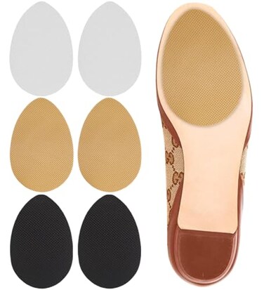 Dr. Shoesert Non-Slip Shoes Pads Adhesive Shoe Sole Protectors, High Heels Anti-Slip Shoe Grips