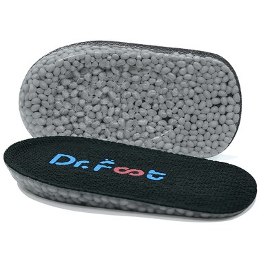 Dr.Foot Height Increase Insoles, Heel Cushion Inserts, Heel Lift Inserts for Leg Length Discrepancies