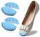 Dr.Foot Shoe Filler Inserts for Loose Shoe, Toe Filler Cushion Inserts for Shoe Too Big, Big Shoe Fillers Make Shoes Fit for Casual Sports High Heels Boots (Small: Half Size Bigger, Blue)