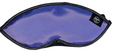 Dream Essentials Dreamer Sleep Mask Includes Free Pair of Earplugs, Wide Cradle Headband - Purple Haze