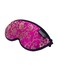 Dream Essentials Dreamland Premium Sleep Mask, Handmade in The USA, Breathable Natural Cotton, Adjustable Strap, Men and Women, Nose Bridge for Light Block, Travel, Yoga, Meditation (Pink Brocade)