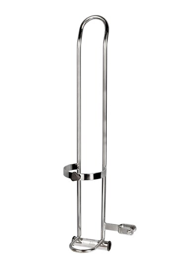 Drive Medical Universal Wheelchair Oxygen "E" Cylinder Holder, Chrome