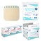Dynarex DynaDerm Hydrocolloid Dressings, Sterile Moist Bandages Used for All Kinds of Wounds, 6" x 6," Extra Thin &amp; Latex-Free, Ships in Peel-Down Patches, 1 Case - 12 Boxes of 5 Dressings