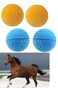 Ear Plug for Horses Foam Ear Plugs ball tack and Supplies Horse Classic Equine Ear Plugs (Yellow blue)