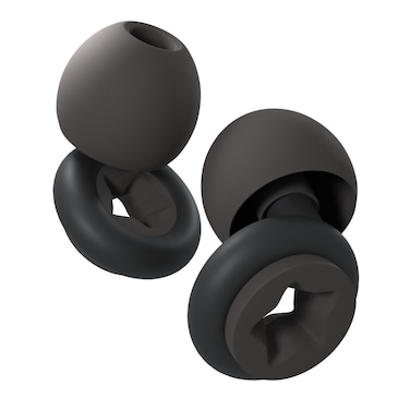 Ear Plugs for Concerts,Earplugs for Noise Reduction 25dB-30dB with 6 Ear Tips, High Fidelity Hearing Protection Ear Plugs for Concert,Festivals,Nightlife, DJs(Black)