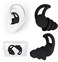 Ear Plugs for Sleeping Noise Cancelling, eapsneg Ear Plugs for Noise Reduction, Washable Hearing Protection for Work, Travel, Concert, Swimming, Sleep Snoring (Black)