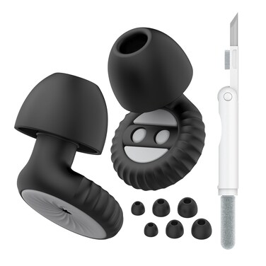 Ear Plugs for Sleeping, Reusable Silicone Earplugs with Cleaning Pen for Concerts, Festivals, Snoring Block, Focus, Work,Study, Travel, Noise Sensitivity,24dB Noise Reduction Hearing Protection