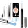 Ear Wax Removal, Ear Cleaner with Camera, Ears Wax Removal Kit with 1296P HD Ear Otoscope with 6 LED Lights, Earwax Removal Tool for iPhone, iPad &amp; Android Smart Phones (Black, Standard)