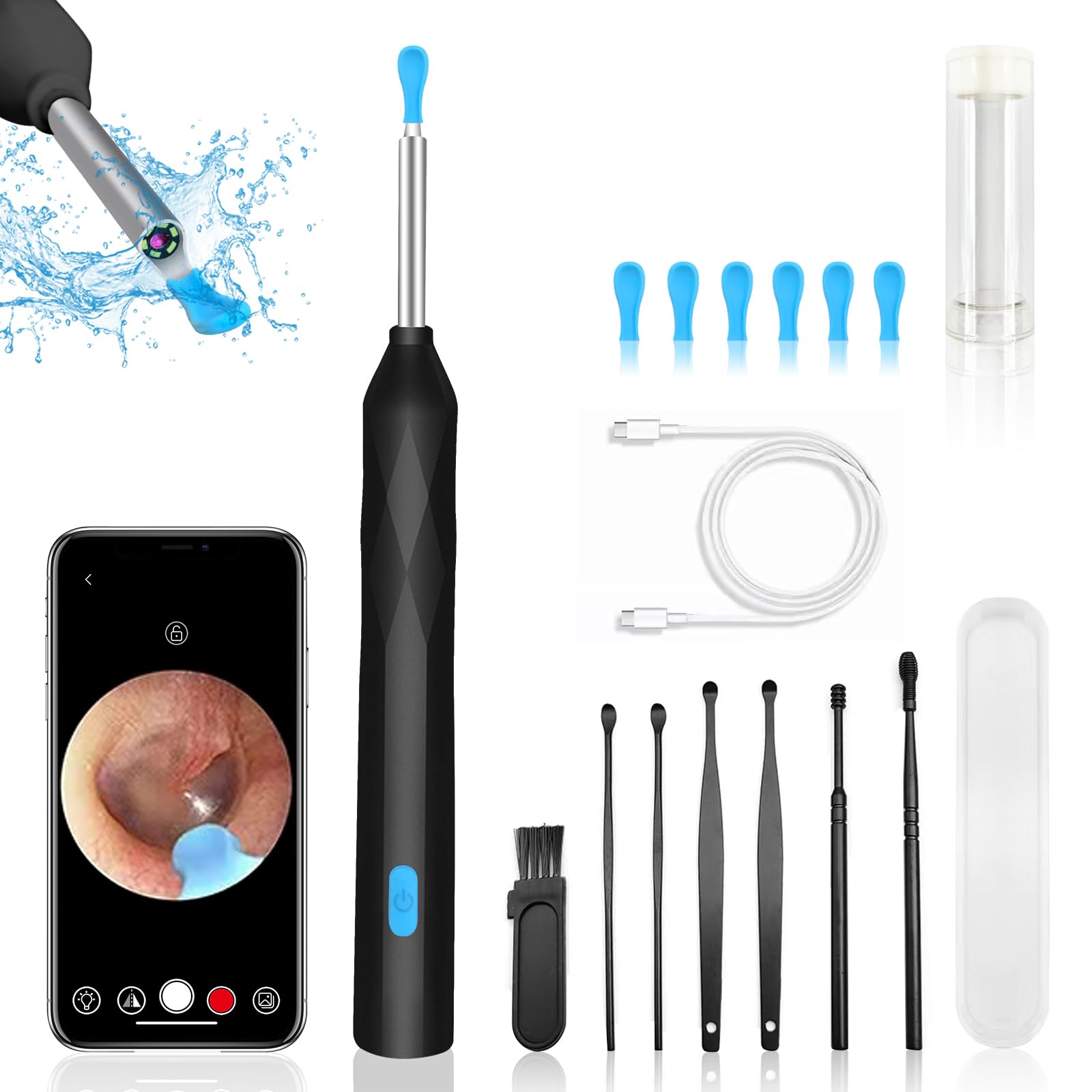 إيه في سي موتو Avcmoto Ear Wax Removal Tool Camera