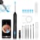 Ear Wax Removal, Ear Wax Removal Tool Camera with 1440P, Ear Cleaner with Camera and 7 Pcs Ear Set, Earwax Removal Kit with 6 Led Lights for iPhone, IPad, Android Phones (Black)