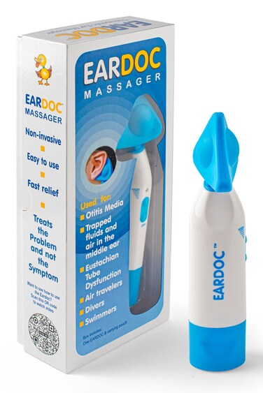 Eardoc- Tinnitus Relief for Ringing Ears, Tinnitus Relief Device, Ear Infection Treatment for Adults, Ear Ache Pain Relief, Ear Unclogger, Clogged Ear Relief Sinus, Non-Invasive Solution for All Ages.