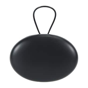 Earplug Carry Case, Potable Small Storage Case, Mini Earplug Storage Box Earbud Ear Plug Carrying Case Organizer for Travel Running Camping (Black)