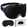 Easysleep 3D Sleep Mask Sleep Headphones White Noise Sleep Eye Mask with 31 Soothing Sounds 3 Timer Soft Adjustable Light Blocking Long Playtime Eye Cover for Sleeper Men Women Travel Gift