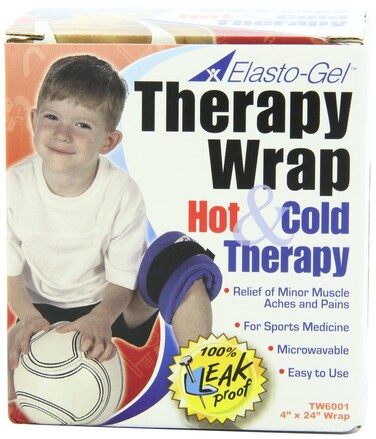 Elasto Gel, Hot/Cold Wrap, 4" X 24