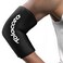 Elbow and Knee Ice Pack - Cold Ice Sleeve with Reusable Gel &amp; Cold Therapy Compression for Knee, Shin Splints, Calf Strain, Flexible Ice Pack for Tennis Elbow, Tendinitis(Small (Pack of 1), Black)